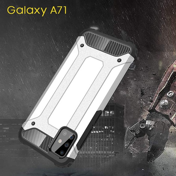 Samsung Galaxy A71 Kılıf CaseUp Tank Siyah 5